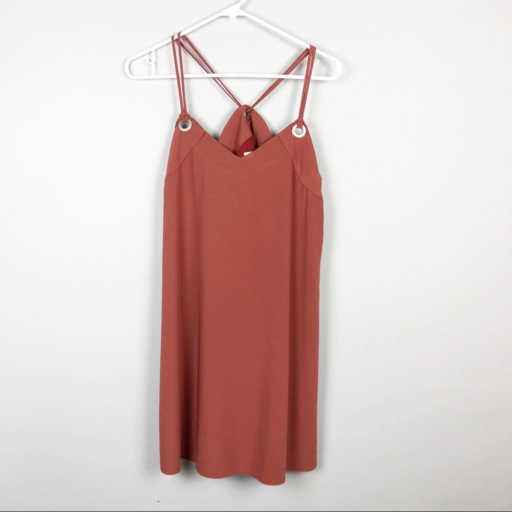 Farrow Grommet Mini Dress Small - Picture 4 of 7